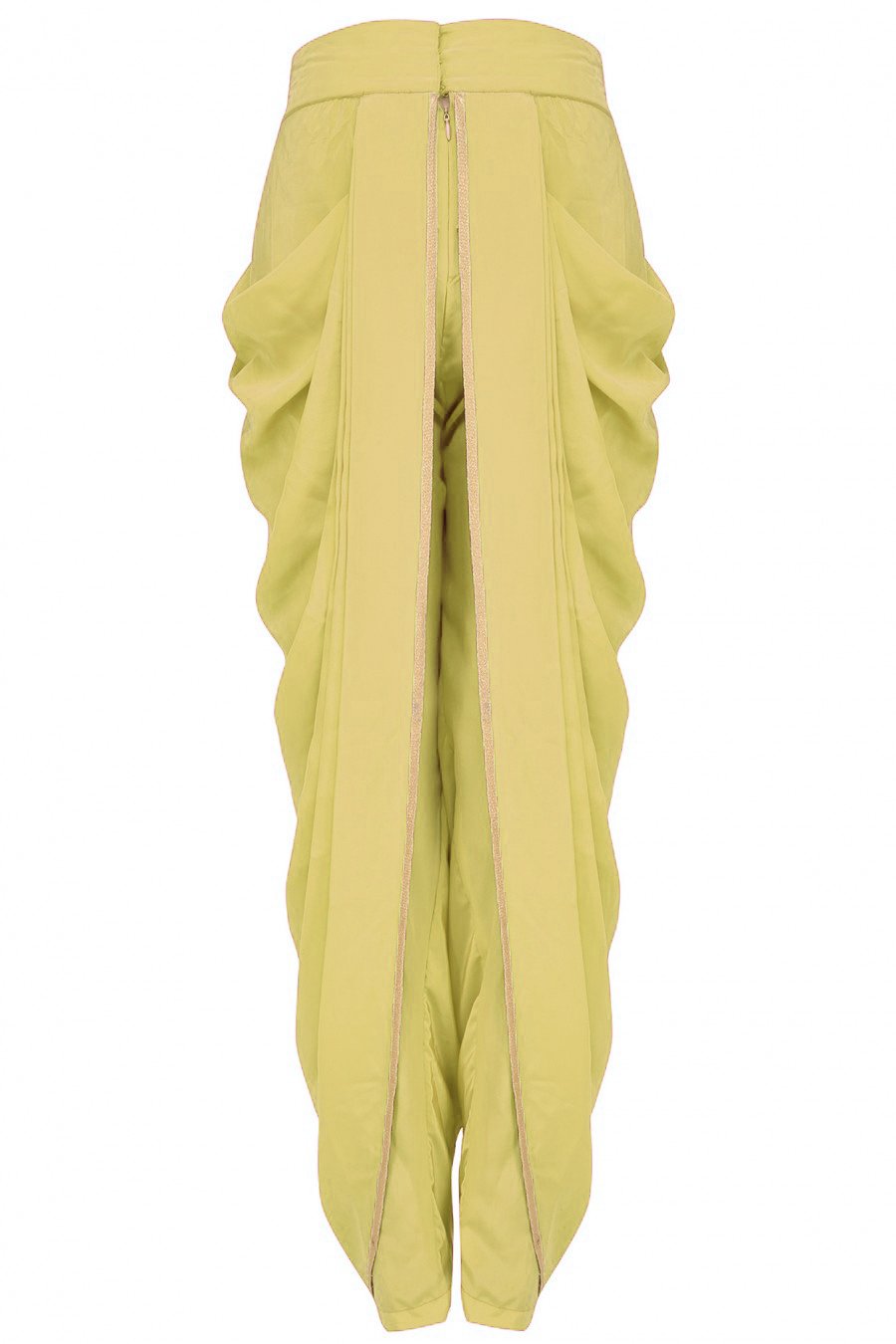 Lime yellow straight kurta set