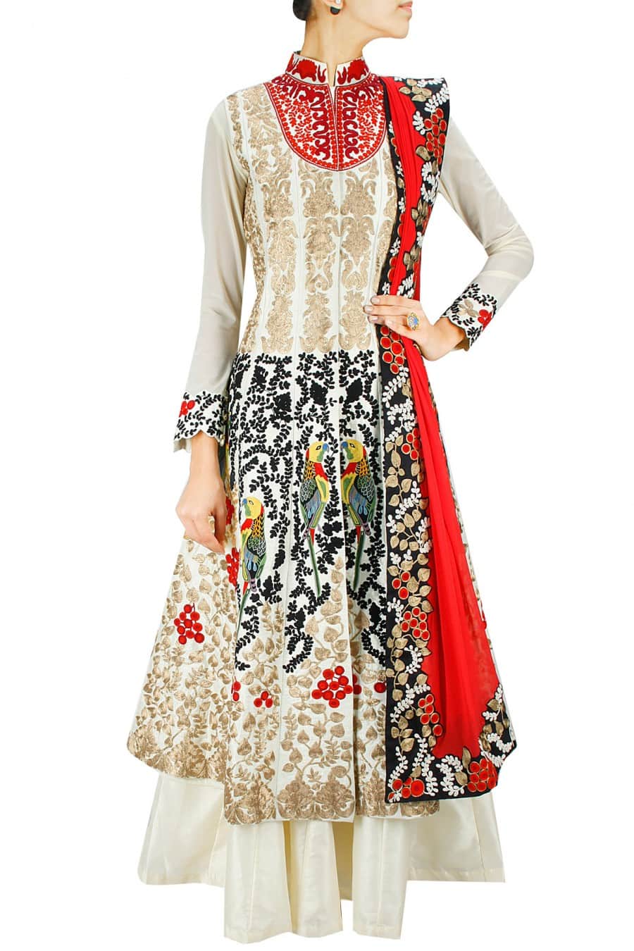 Ivory Lehenga Set with Jacket