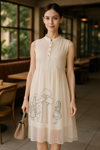 White Peach Shaded top